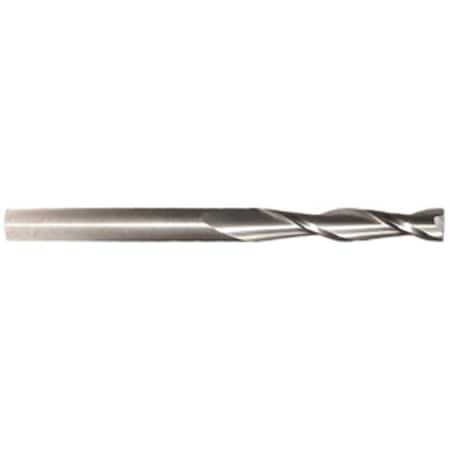 Cgs Tool 2 Flute Long Length Sq End Mill 1/8"Dia 3/4"Loc 2-1/4"Oal W/Altin 720-1250 ALTiN